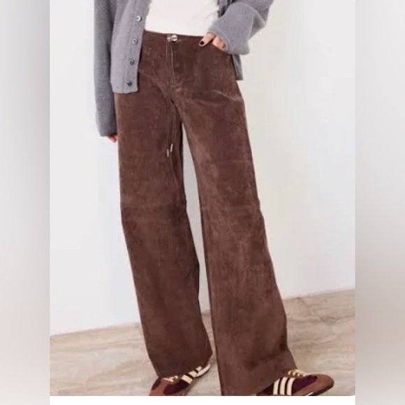 NWT Still Here Cool Jeans in chocolate Suede size 29 - Picture 3 of 9